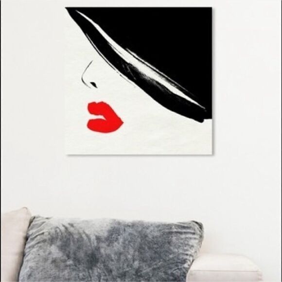 Oliver Gal Gallery - Retro For Red, 16x16 - Picture 2 of 4